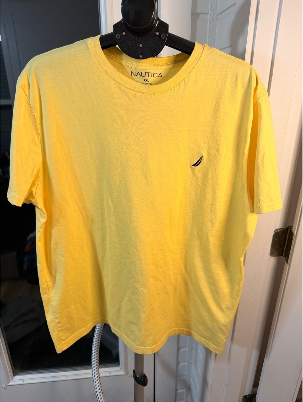 Nautica Yellow Crewneck T Shirt